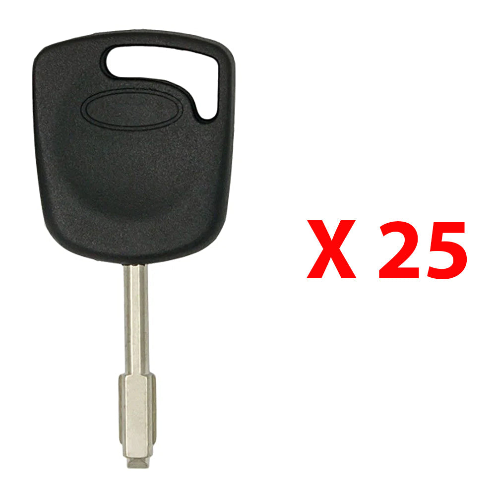 2010 - 2013 Ford Transit Connect Transponder Key - 4D63 Chip - Tibbe 6-Cut (25 Pack)