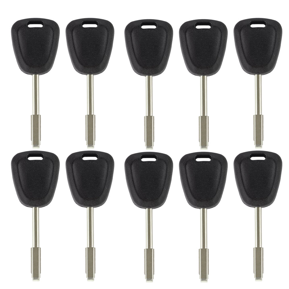 1998 - 1999 Jaguar XJ XK Transponder Key - ID13 Chip - Tibbe 8 Cuts (10 Pack)