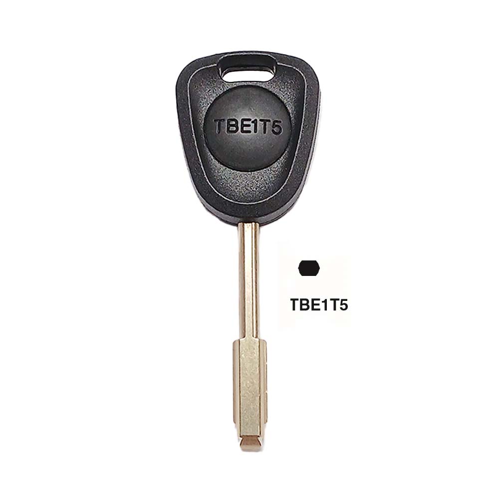 1998 - 1999 Jaguar Cloneable Transponder Key - T5 Chip - TBE1T5 RW