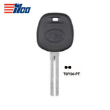 2001 - 2010  Lexus Transponder key - 4D68 Chip - TOY50-PT Medium Blade