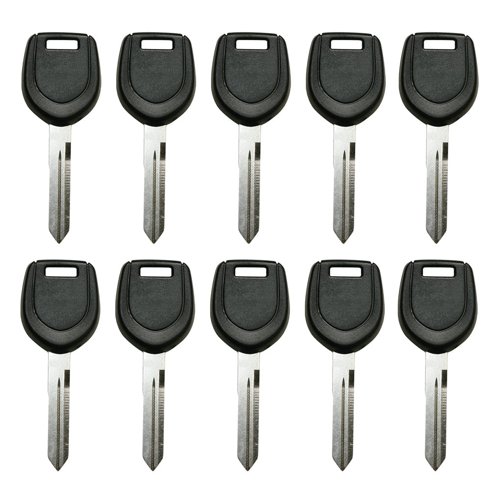 2001 - 2006 Mitsubishi Transponder Key - 4D61 Chip Letter N - MIT6 - MIT13-PT(N) (10 Pack)