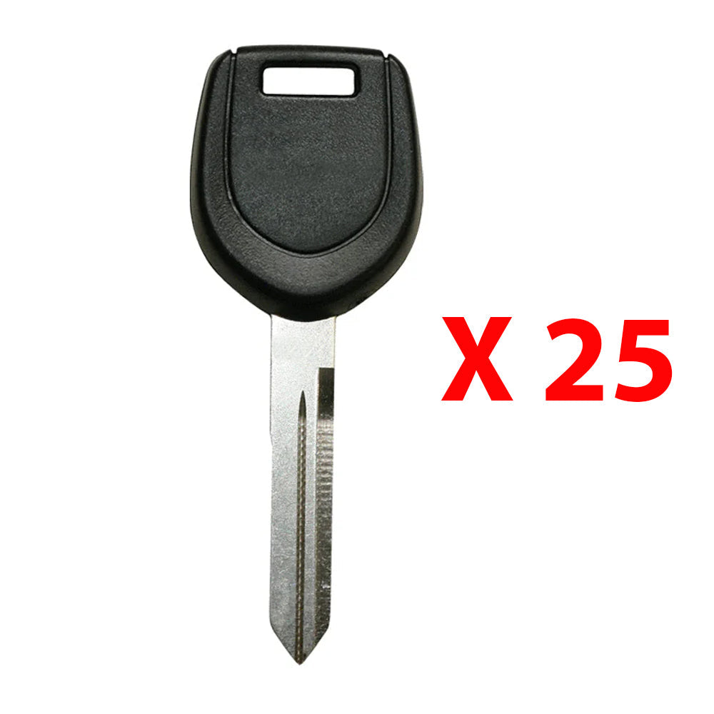 2001 - 2006 Mitsubishi Transponder Key - 4D61 Chip Letter N - MIT6 - MIT13-PT(N) (25 Pack)