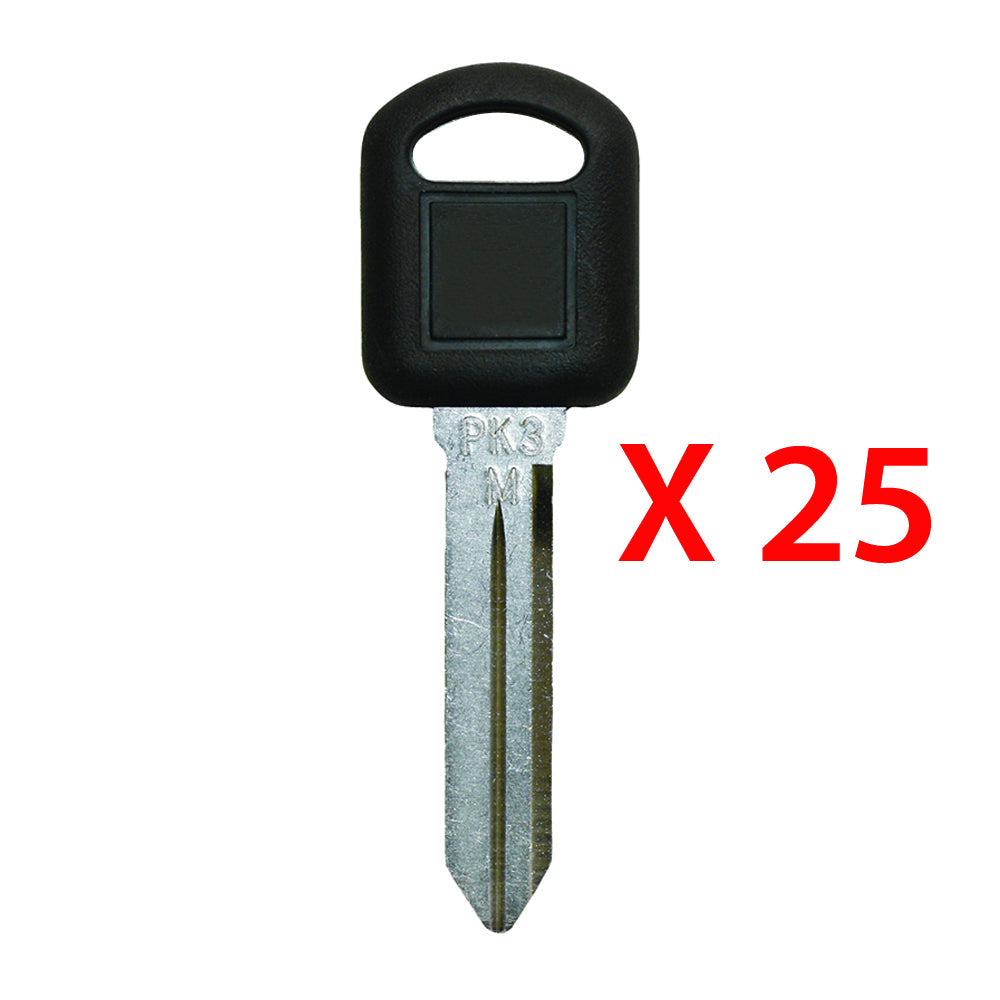 2000 - 2003 Pontiac Grand Prix Transponder Key (Small Head) - PK3 - B103 (25 Pack)