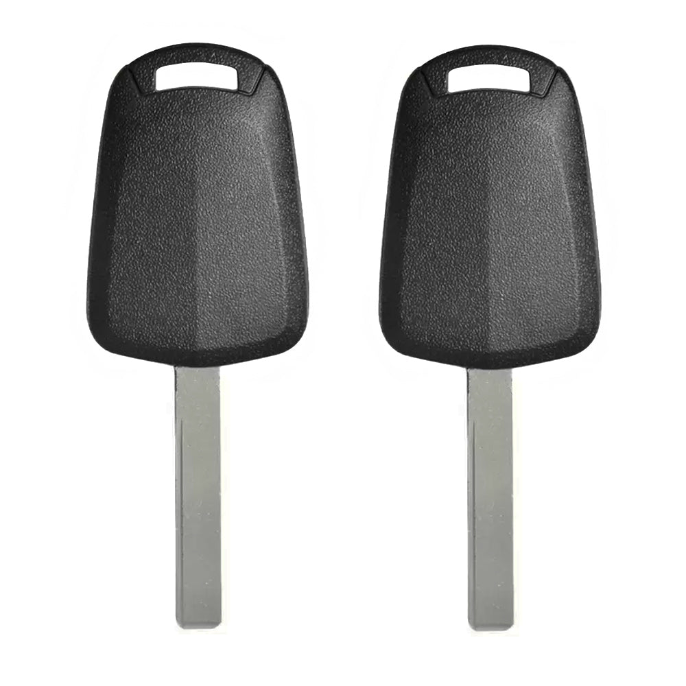 2008 2009, 2011 - 2013  Pontiac Chevrolet Transponder Key -  ID 46 GM CIRCLE + Chip - GM45 (2 Pack)