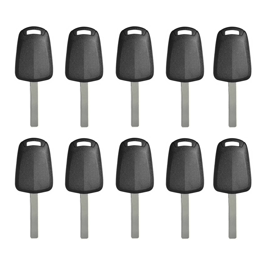 2008 2009, 2011 - 2013  Pontiac Chevrolet Transponder Key -  ID 46 GM CIRCLE + Chip - GM45 (10 Pack)