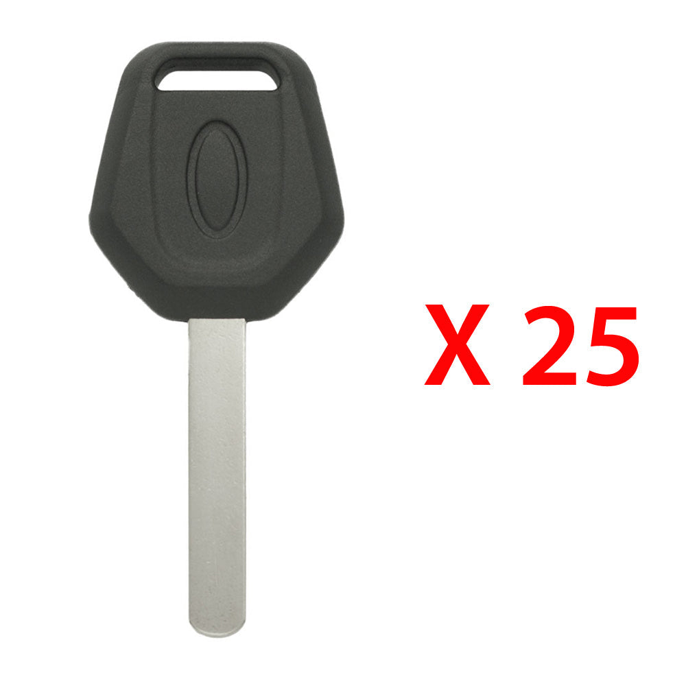 2011 - 2014  Subaru Transponder Key - 4D60 Chip - High Security (25 Pack)