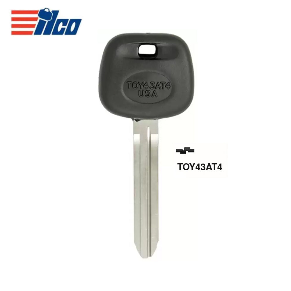 1998 - 2004 Toyota Transponder Key Blank - 4C Chip - TR47 - TOY43AT4