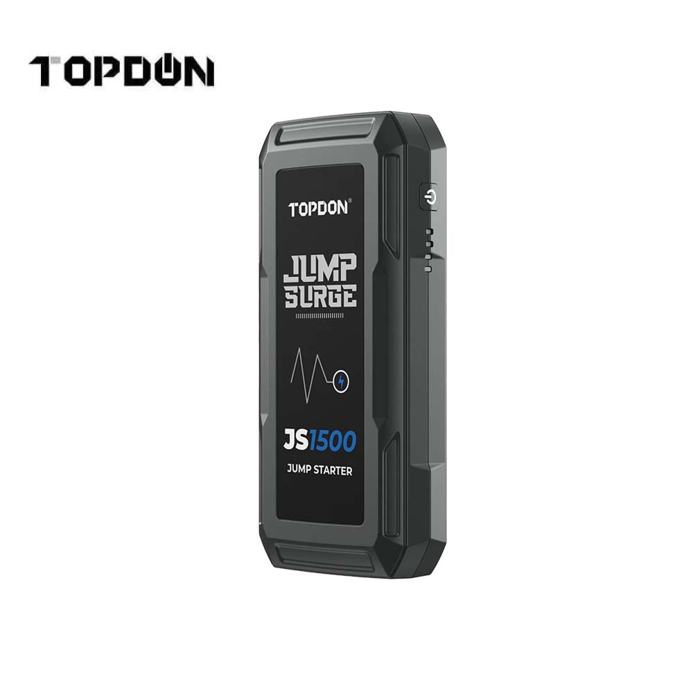 TOPDON JS1500 1500A Car Battery Jump Starter with Power Bank and Flashlight