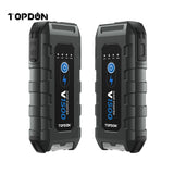 TOPDON V1500 Jump Starter and Booster with Power Bank and Flashlight for 12V Battery Vehicles