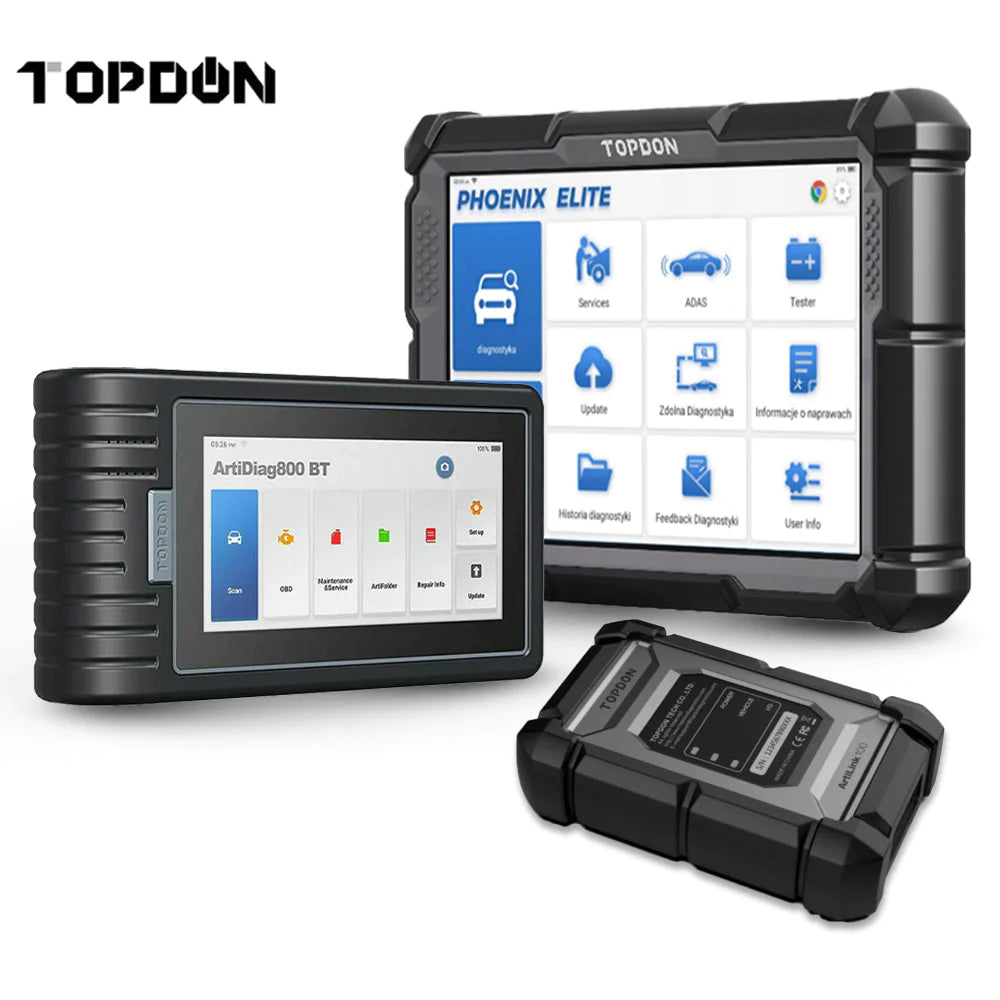 TOPDON Phoenix Elite Diagnostic System with ARTIDIAG 800 BT All System Car Diagnostic Scanner