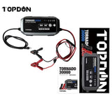 TOPDON Phoenix Smart Intelligent Diagnostic Scanner with Heavy Duty Cables and TORNADO 30000