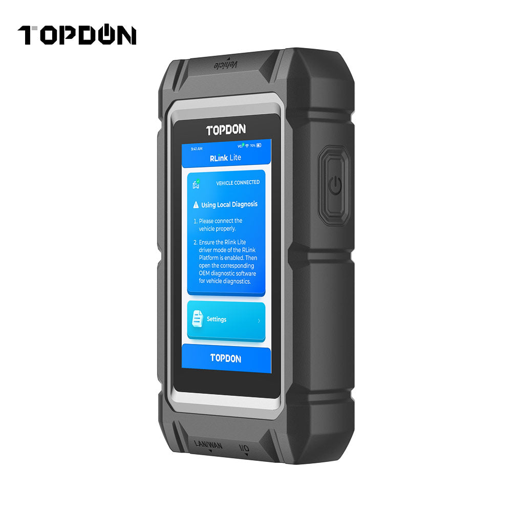 TOPDON RLink Lite J2534 Compliant Passthrough Programming and Diagnostic Tool