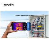 TOPDON TC001 Plus Dual-Lens Thermal Imaging Camera for Android and Windows