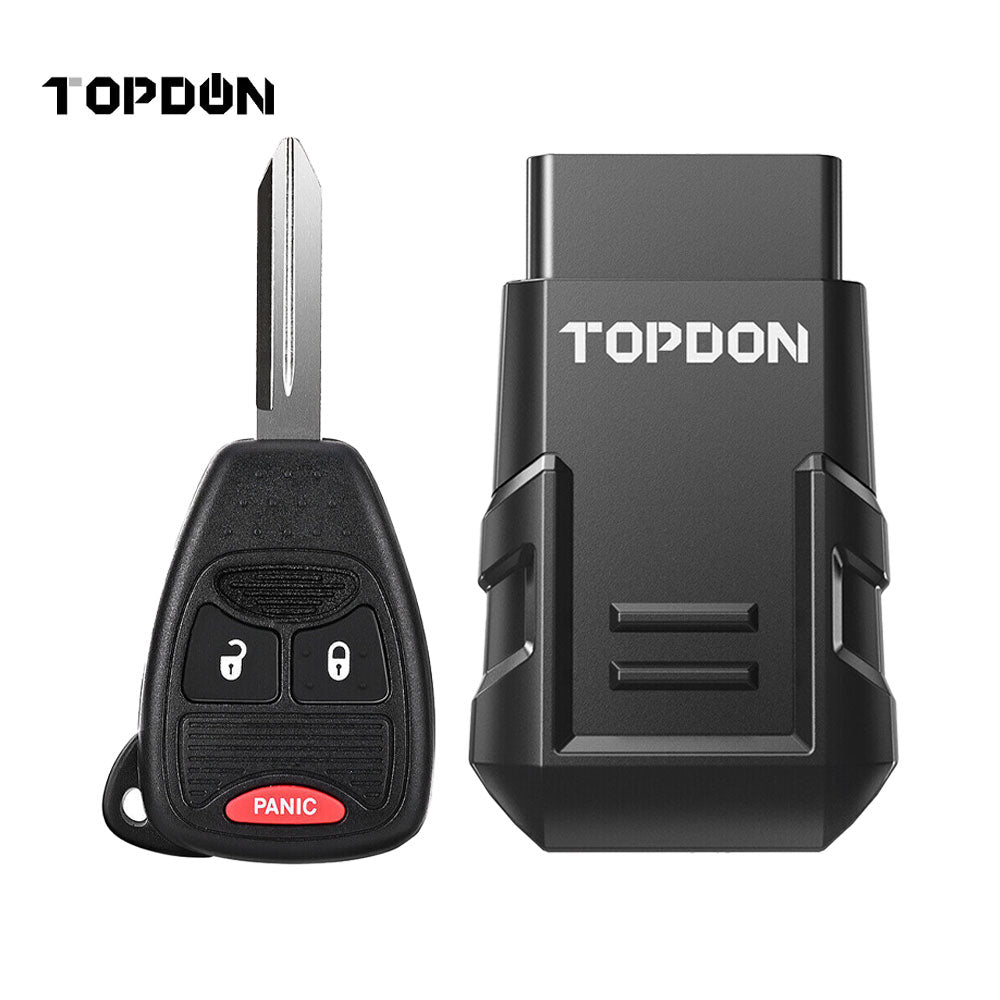 TOPDON TOP KEY - FCA Key Matching Tool - Compatible with Chrysler, Dodge, Jeep