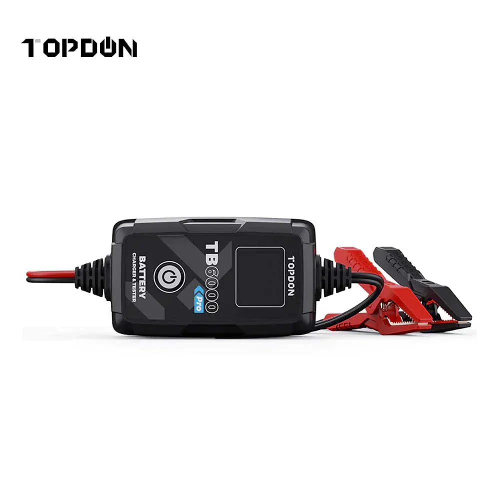 TOPDON UltraDiag 8" Scanner and Key Programmer with TB 6000PRO Intelligent Battery Charger and Tester