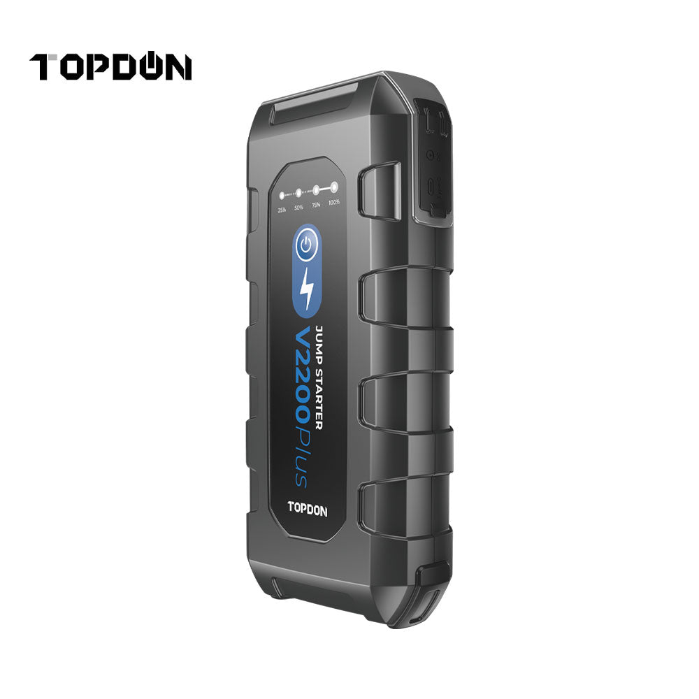 TOPDON V2200Plus Portable Jump Starter with 12V Bluetooth Battery