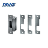 Trine - TRE-4100-32D - Electric Strike 4100 Series 4-7/8 x 1-1/4 Faceplates for Cylindrical and Mortise Locks Fail Secure - 12/24 VDC/AC - 630 (Satin Stainless Steel-32D)