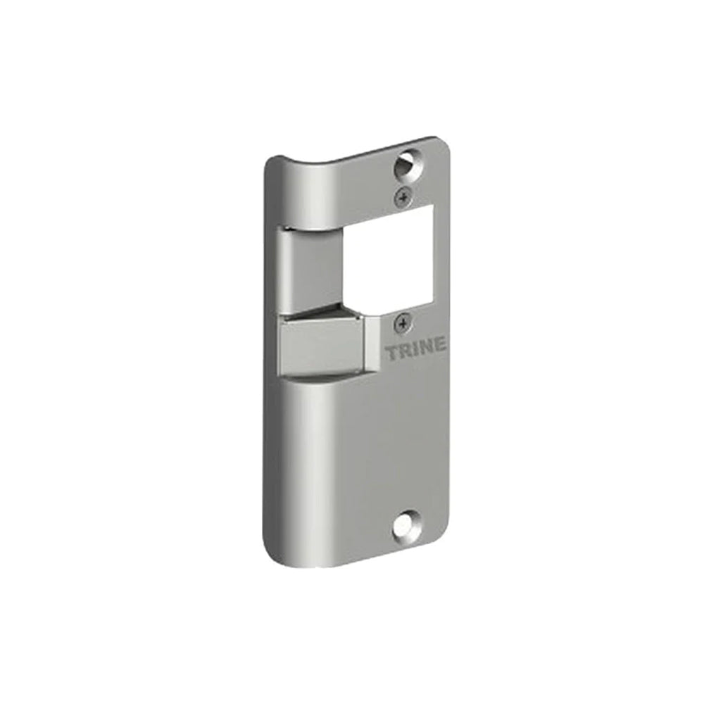 Trine - 458-ALUM-L - Retrofits Long A/R Strike 3000 Series 4-5/8 x 1-9/16 Faceplate - LH - Aluminum Finish