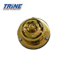 Trine - 65P - Weatherproof Push Button with 2-1/2" Body Diameter - 30AC/DC - Polished Solid Brass Finish