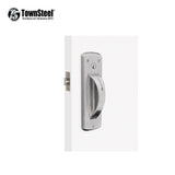 TownSteel - CRX-A - Heavy Duty Ligature Resistant Arch Trim Cylindrical Lockset - Schlage C Keyway - Passage (75) Non Keyed - Grade 1 - Satin Stainless Steel-630