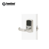 TownSteel - e-Elite - 6000 Series Motorized Cylindrical Lock Maxx Access - Schlage C Keyway - Rigid Lockbodies - Passage (75) - Left Handed