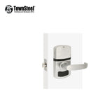 TownSteel - e-Elite - 6000 Series Motorized Cylindrical Lock Maxx Access - Schlage C Keyway - Rigid Lockbodies - Passage (75) - Left Handed