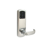 TownSteel - e-Genius - 5000 Series Electronic Interconnect Touch Keypad Lock - RF (Wi-Fi) - 2-3/4 Inch Backset - 5-1/2 Inch Lockbody with Wide Faceplate - Schlage C Keyway - Entry Function