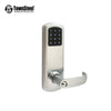 TownSteel - e-Genius - 5000 Series Electronic Interconnect Touch Keypad Lock - RF (Wi-Fi) - 2-3/8″ Backset - 5-1/2" Lockbody with Wide Faceplate - Schlage C Keyway - Entry Function