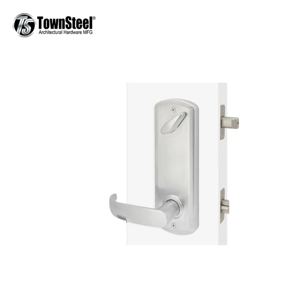 TownSteel - e-Genius - 6000 Series Smart Interconnected - Schlage C Keyway - 5-1/2 Inch Lockbodies - 1 Inch x 2-1/4 Inch Radius Corners - Storeroom Function