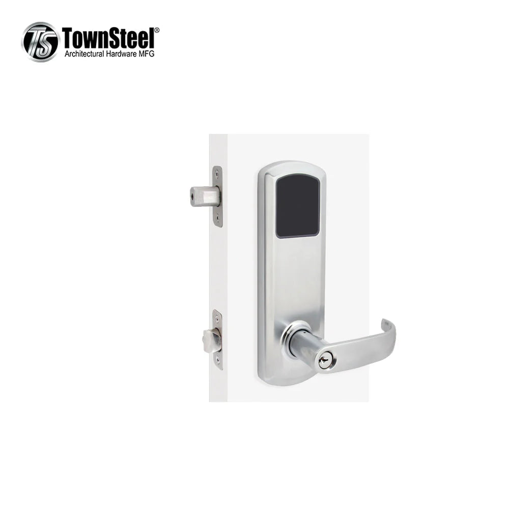 TownSteel - e-Genius - 6000 Series Smart Interconnected - Schlage C Keyway - 5-1/2 Inch Lockbodies - 1-1/8 Inch x 2-1/4 Inch Square Corners - Storeroom Function