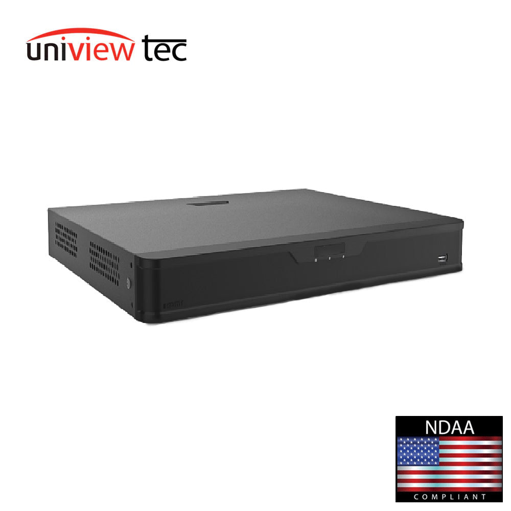 Uniview Tec HNR081X Network Recorder 8ch Analog x 4ch IP, 8MP Resolution Hybrid NVR