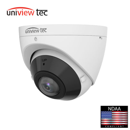 Uniview Tec IPT4K180X 4K IR Intelligent Turret Camera, 180 Panoramic Lens