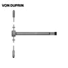 Von Duprin - 2227EO-3-SP28 - Surface Vertical Rod Exit Bar - 36 Device - Exit Only - Aluminum Painted Finish - Field Reversible - Grade 1