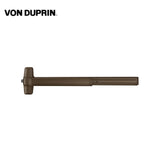 Von Duprin - 98EO-3-313 - Rim Exit Device - 36 Length - Exit Only - Hex Key Dogging - Dark Bronze Anodized Aluminum Finish