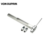 Von Duprin - 9927EO-3-26D - Surface Vertical Rod Exit Devices - Wide Stile Pushpad - Exit Only - Less trim - Field Reversible - Satin Chrome (Grade 1)