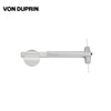 Von Duprin - 9927EO - Surface Vertical Rod Exit Device - Wide Stile Pushpad - 48 Fire Rated Device - Exit Only - Less trim - Satin Chrome Finish - Less Bottom Rod - Grade 1