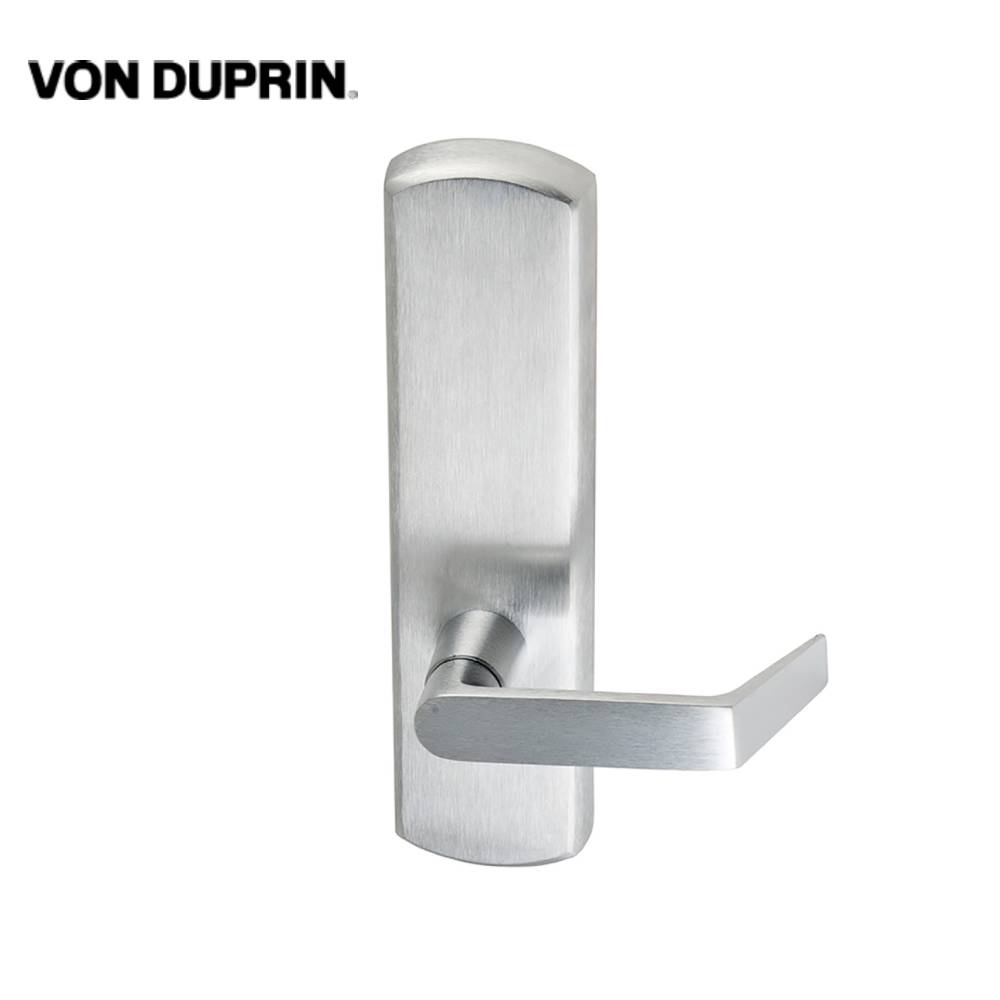 Von Duprin - 996L-06-RV-26D-LHR - Lever Trim - Rim Vertical Rod Prep - 06 Lever Style - Satin Chrome Finish - Left Hand Reverse