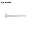 Von Duprin - 99L-17-3-US28-LHR -  Rim Exit Device with Classroom Lever - Wide Stile Pushpad - Satin Aluminum Clear Anodized - Field Reversible - Grade 1