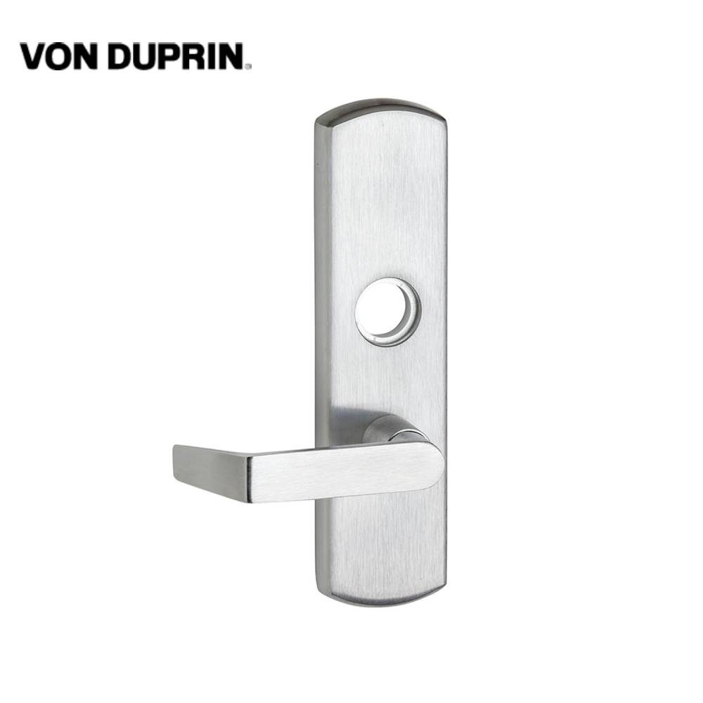 Von Duprin - E996L - Electrified Lever Trim - Rim Vertical Rod Devices - Classroom Function - 06 Lever Style - Satin Chrome Finish - Left Hand Reverse