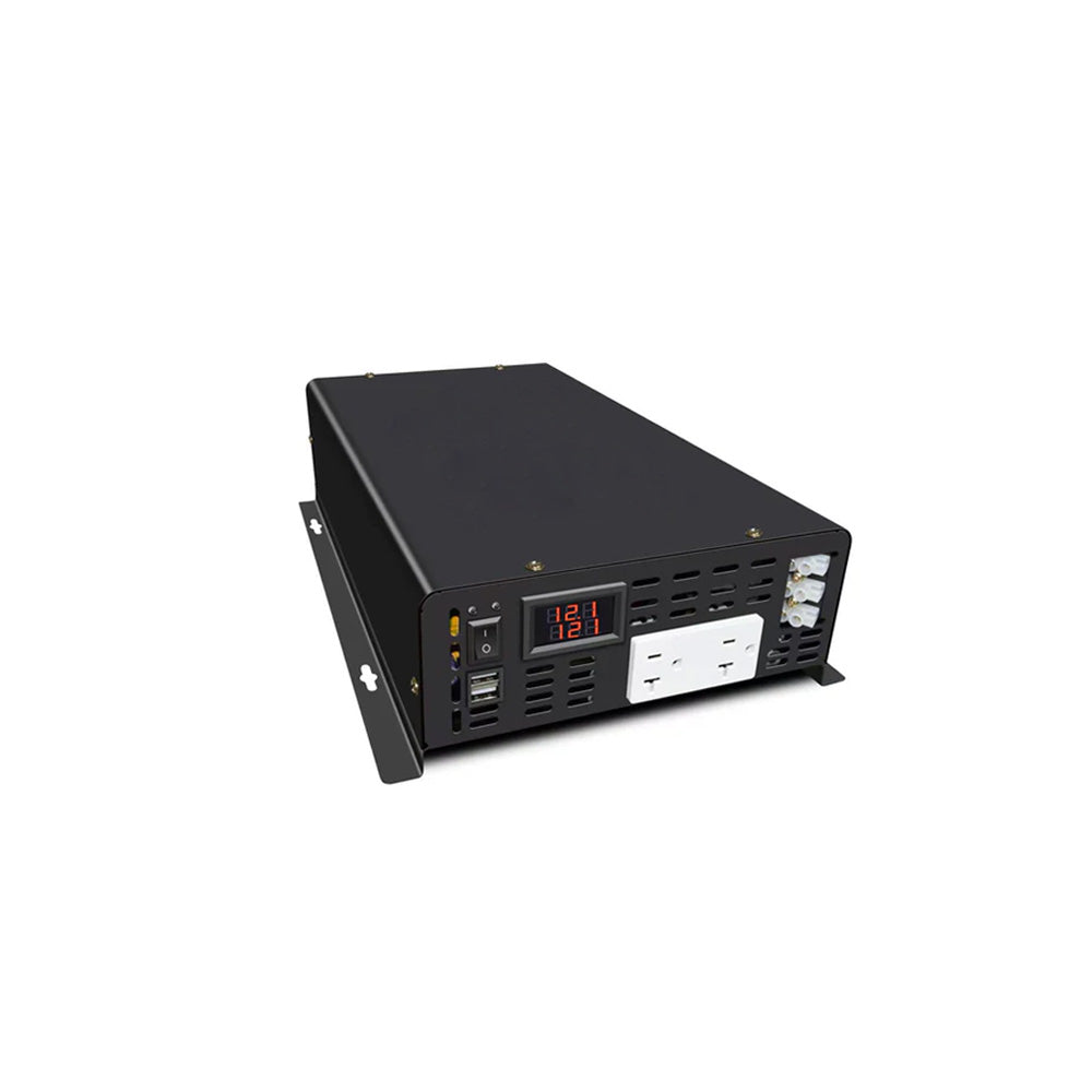 RBU5 - 2500W Power Inverter 12VDC, 24VDC and 48VDC to 120VAC Pure Sine Wave Inverter