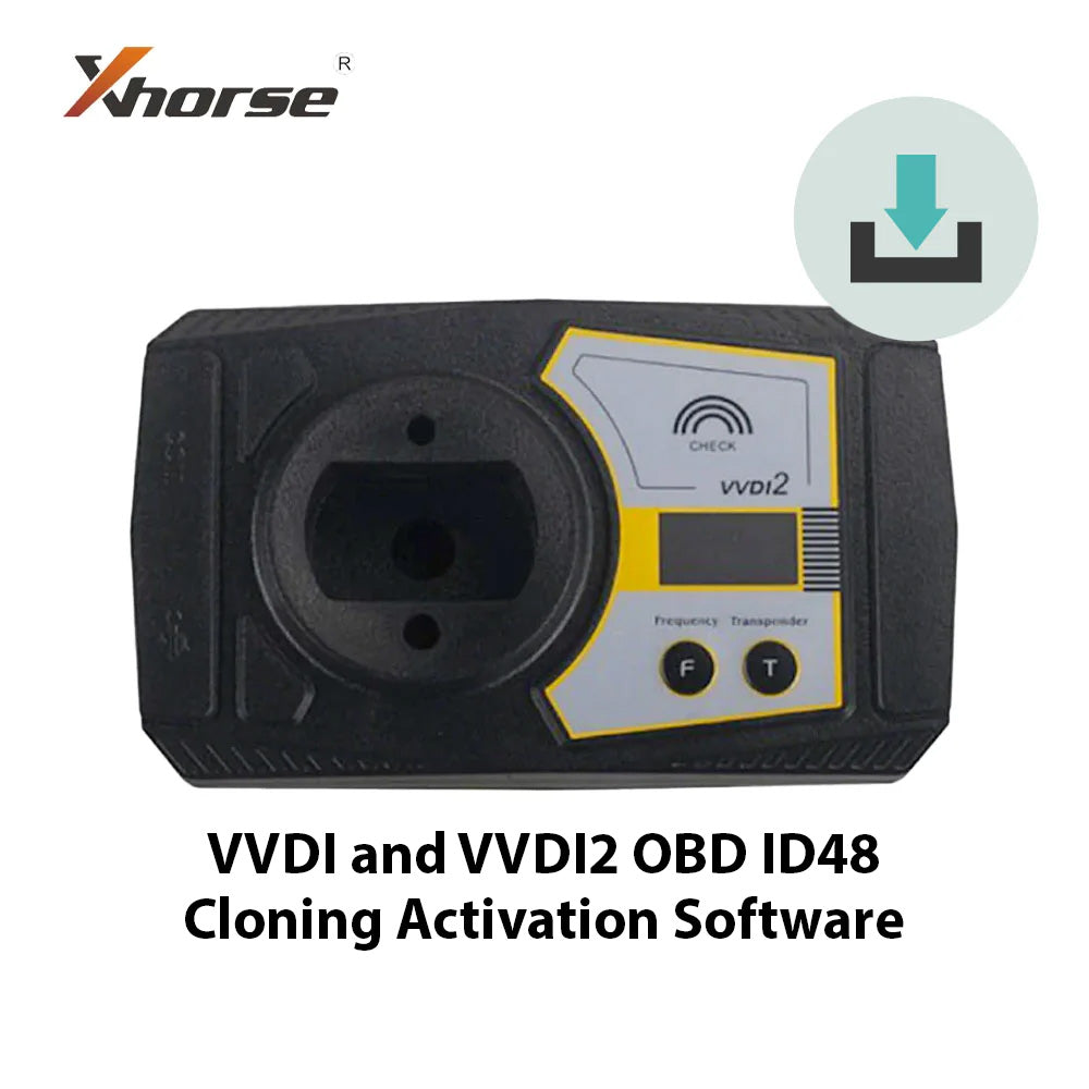 Xhorse VVDI and VVDI2 OBD ID48 Complete Cloning Function Authorization Service