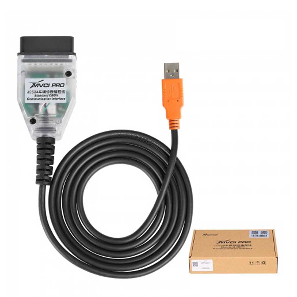 Xhorse XDMVJ0GL J2534 Diagnostic and Programming Cable Support D-PDU and J2534