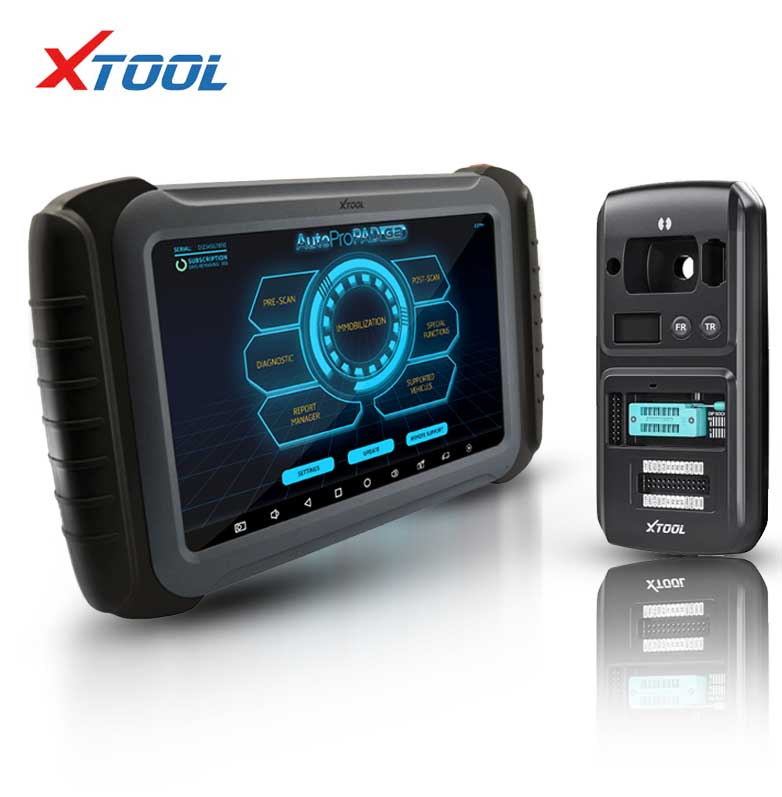 XTOOL AutoProPad G2 Key Programmer Bundle with KC501 Key and Chip Programmer