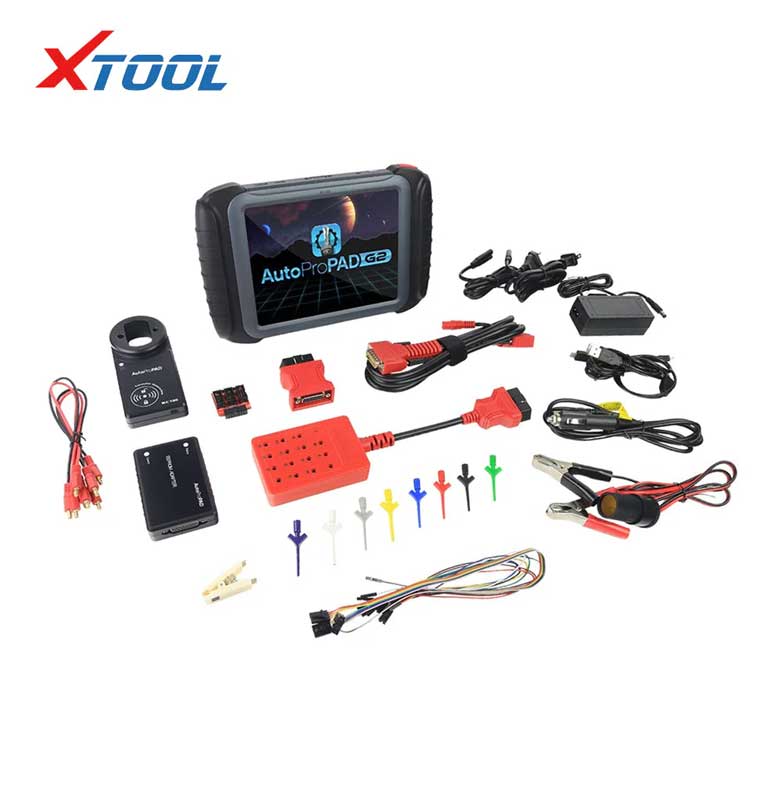 XTOOL AutoProPad G2 Key Programmer Bundle with KC501 Key and Chip Programmer