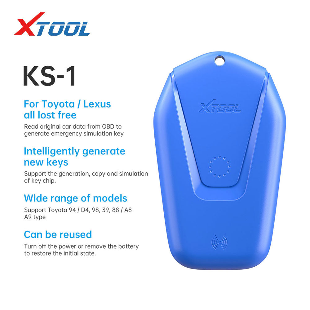 XTOOL Blue Smart Key Emulator - All Key Lost Support for Toyota / Lexus