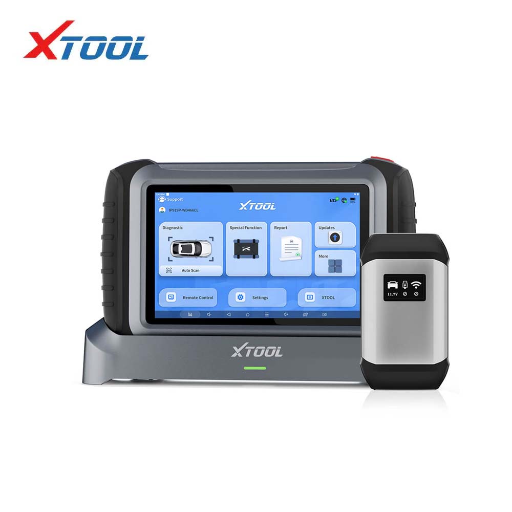 XTOOL IP919 Bidirectional Car Scanning Tool with ECU Coding, 42+ Special Functions and Topology Mapping