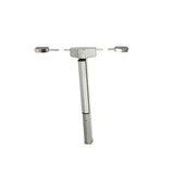 Yale - 7110F - Surface Mounted Vertical Rod Exit Device with Wide Stile Pushpad and Less Trim - 36 Fire-rated Device - Grade 1 - 630 (Stainless Steel)