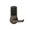 Yale - NexTouch - Commercial Electronic Keypad Cylindrical Lock with Augusta Lever and Capacitive Touchscreen Schlage 'C' Keyway - 2-3/4 Backset - Grade 1 - 613E (Dark Oxidized Satin Bronze) (Discontinued)