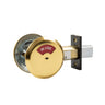 Yale - D292 - Thumbturn x Indicator Deadbolt with 2-3/4 Inch Backset and 2-1/4 Inch X 1 Inch Face - Grade 2