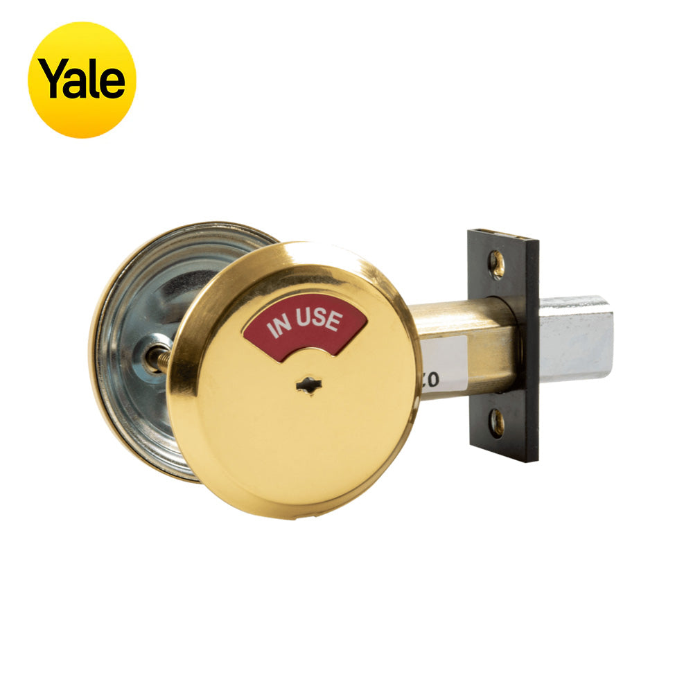 Yale - D292 - Thumbturn x Indicator Deadbolt with 2-3/4 Inch Backset and 2-1/4 Inch X 1 Inch Face - Grade 2